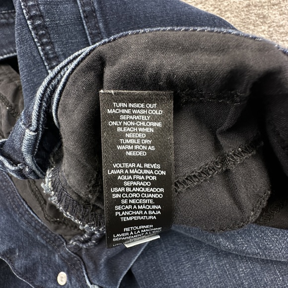 Chico's So Slimming Straight Leg Jeans Size 1.5 SHORT - Picture 3 of 7